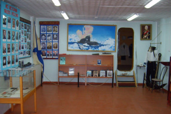 Фрагмент экспозиции «Во славу российского флота»