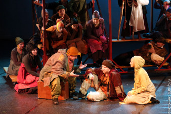 В роли Ламме в спектакле «Страсти по Тилю» (2015)