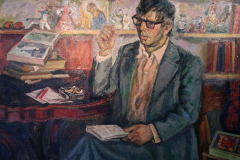 В. Корбаков, «Портрет поэта С. Чухина», 1982 В. Корбаков, «Портрет поэта С. Чухина», 1982