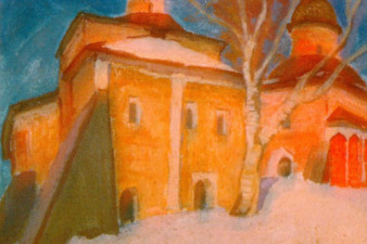 Кирилло-Белозерский монастырь. Храм Сергия Радонежского. 1972 Кирилло-Белозерский монастырь. Храм Сергия Радонежского. 1972