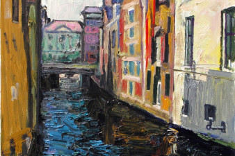 Северная Венеция. 2010.  Холст, масло.  Собственность автора