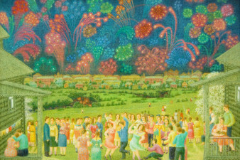 Попов Г. И. День рождения – 2. (9 мая 1945 года). Цикл «Времена года». Май. 2001. 