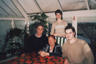 Валерий иванович, Анна, Павел и его преподаватель профессор, народная артистка России Т.П. Кравченко