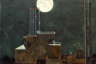 Пантелеев А. В. Наблюдательный центр. 1966. Холст, масло