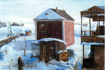 Солнечный день. 1984. Холст, масло. Солнечный день. 1984. Холст, масло.
