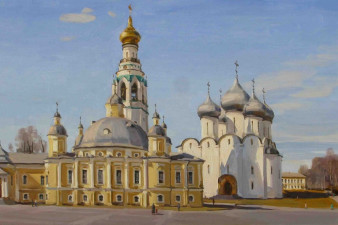 Весна. Кремлевская площадь в Вологде. 2014 Весна. Кремлевская площадь в Вологде. 2014