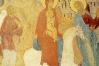 Северная стена. Притча об исцелении двух прокаженных. Третий пояс северной стены. Parable of two Lepers. Third tier of northern wall