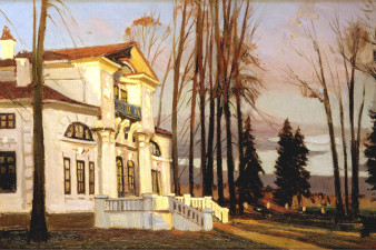 Имение Брянчаниновых. Покровское. Последний луч заката. 1996