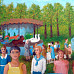Шамарина Т. И. Карусель. 2005. Холст, масло