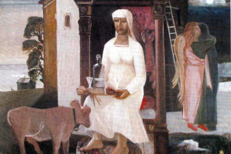 Утешение тени. 1989. Холст, масло. Утешение тени. 1989. Холст, масло.