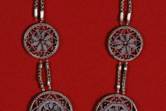 В.Д. Веселова, В.П. Кордюков. Колье вологодское. 1987 г. ВГМЗ