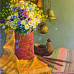 Журавлев Н. А. Натюрморт с колокольчиками. 2010. Холст, масло