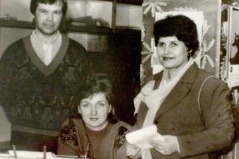 Михаил Жаравин, Елена Волкова, Галина Щекина. Фото из личного архива