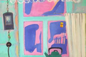 Романов А. Н. Мечта-2. Из серии «Субботние хлопоты в селе Кубенском». 2013. ДВП, масло