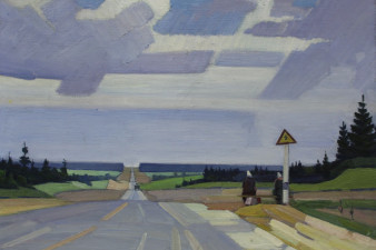 Теленков С. А. Пошехонское шоссе (Ленинградское шоссе). 1963