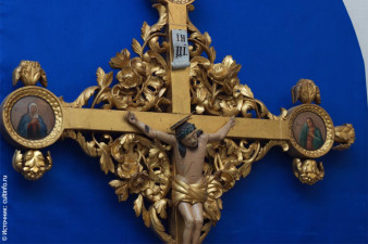 Экспозиция Музея церковной старины в Тотьме (храм во имя Успения Пресвятой Богородицы)