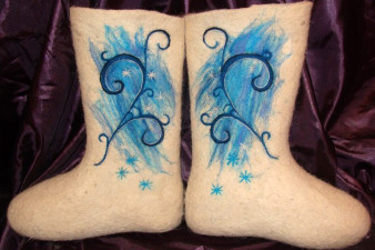 Вологодские валенки. Фото vk.com/valenki35