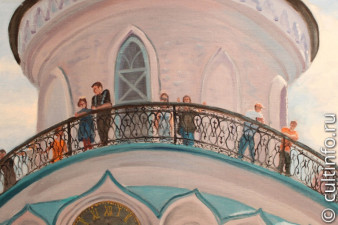 Юдников Л. А. На колокольне. 2010. Холст, масло Юдников Л. А. На колокольне. 2010. Холст, масло