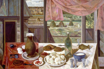 Пантелеев А.В. Бабье лето. Из серии «Времена года» .1981. Холст, масло