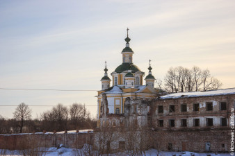 Вознесенский собор Спасо-Суморина монастыря в Тотьме, расписанный Платоном Тюриным