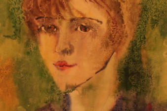 Брызгалова Нина. Портрет дочери Камиллы. 2000.