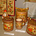 Вологодские росписи. Фото с выставки «Искусство Великого Устюга». 2006