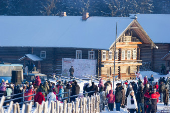 Празднование Нового 2015 года в музее «Семёнково» / Architectural and ethnographic museum of Vologda oblast