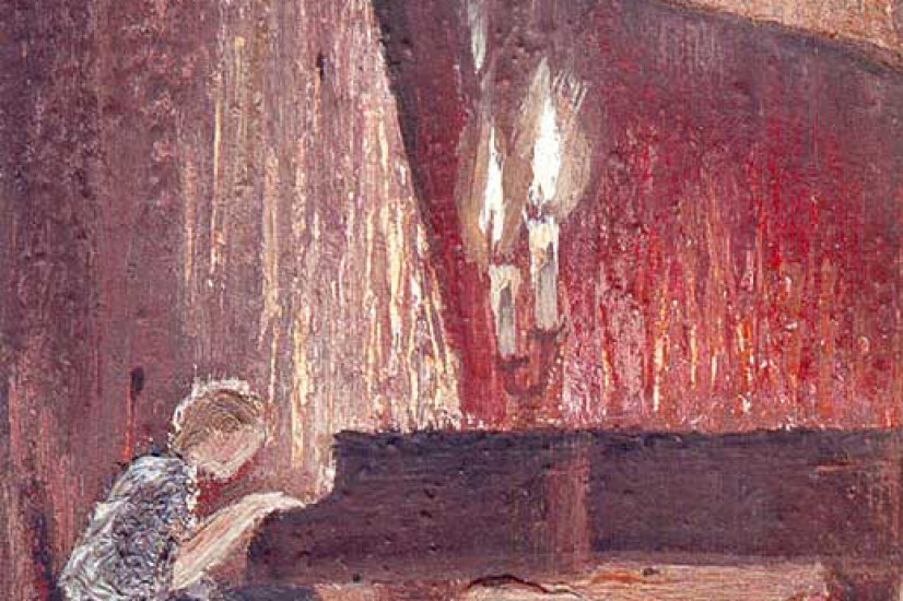 Этюд Шопена. Эскиз. 1992
