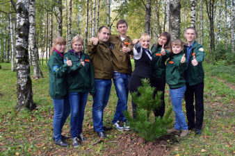 Студенты и Светлана Хамитова