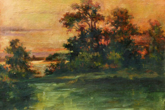 Протасов В. Л. Пейзаж. 1970-е. Холст, масло. ВОКГ