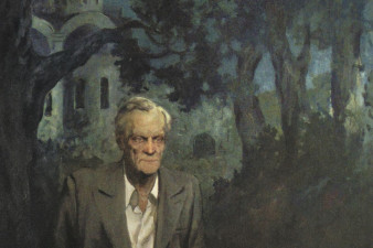 Корбаков В. «На исходе белых ночей. Портрет В.Шаламова», 1989 Корбаков В. «На исходе белых ночей. Портрет В.Шаламова», 1989