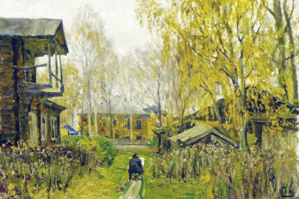 Новгородов А. В. Старый двор. 2004. Холст, масло Новгородов А. В. Старый двор. 2004. Холст, масло