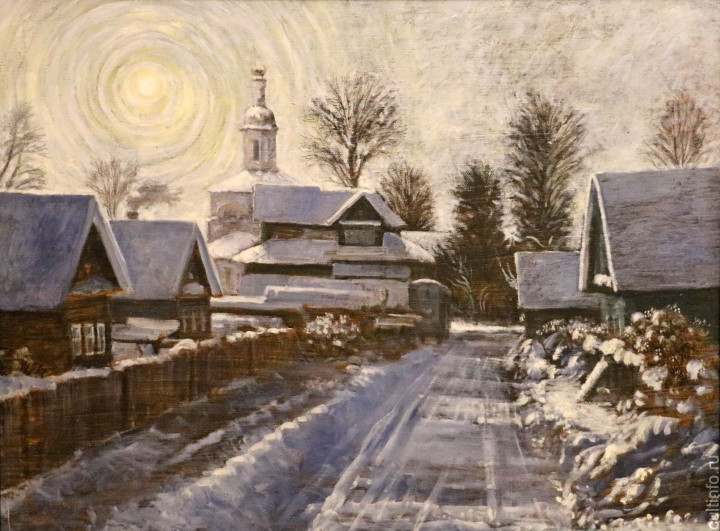 Картина Сергея Мальцева. Дом Корбакова