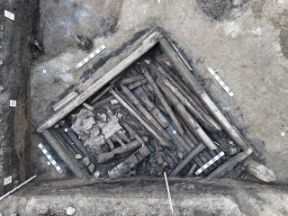 Постройка после снятия обрушившихся бревен. Фото Алексея Фёдорова