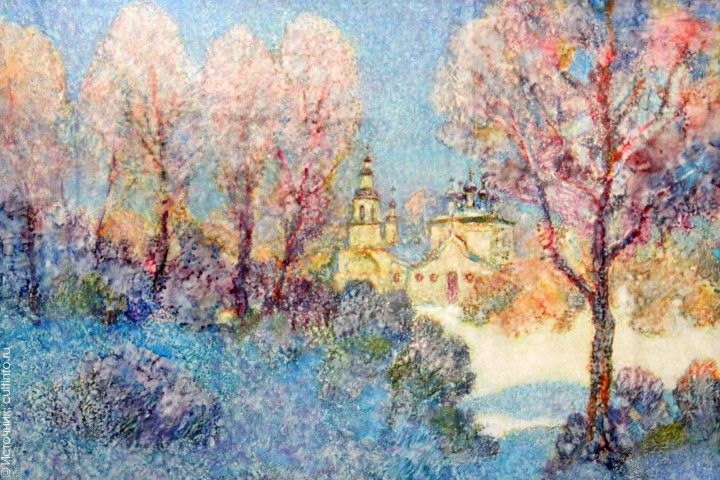 Монотипии Николая Мишусты