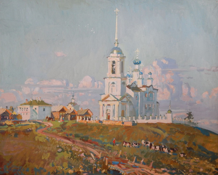 Абакумов Михаил Георгиевич. Васильковский погост, 2004. Из фондов Харовского историко-художественного музея