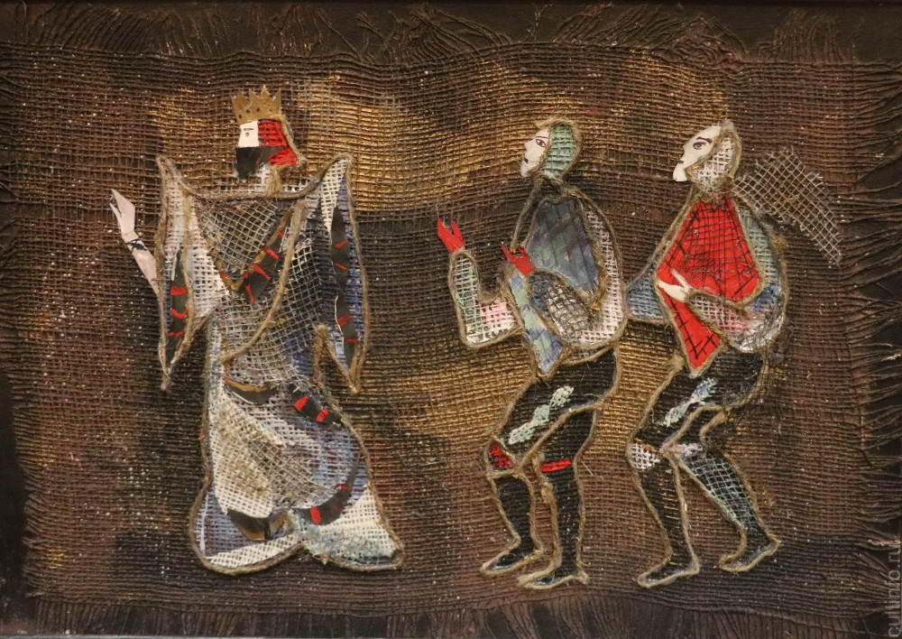 на Самарина. Эскизы костюмов. Макбет 