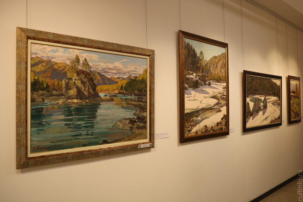 В чем заключается «Магия пленэра»: секрет своей живописи раскрыл академик Евгений Ромашко на выставке в Вологде