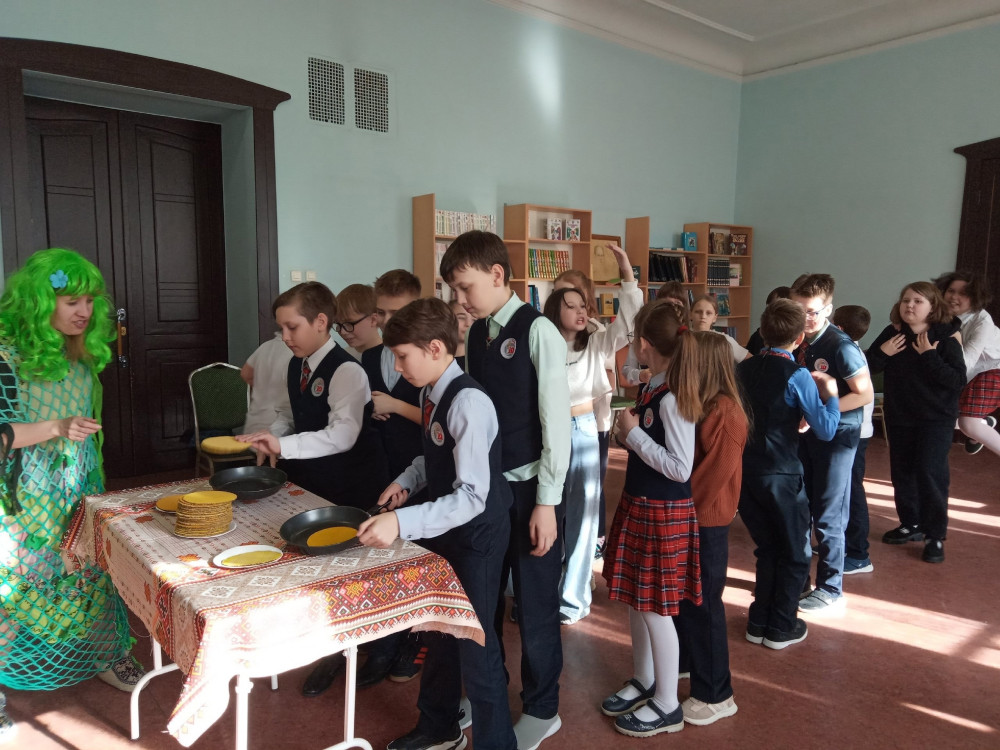 Масленица в Вологодской областной детской библиотеке 