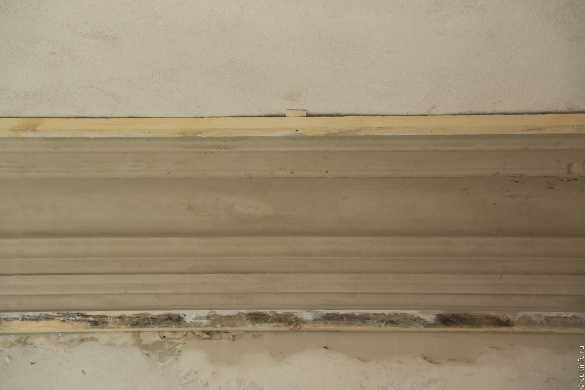 Реставрация потолочных тяг