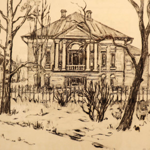 Нина Железняк. Дом Соковикова.1968