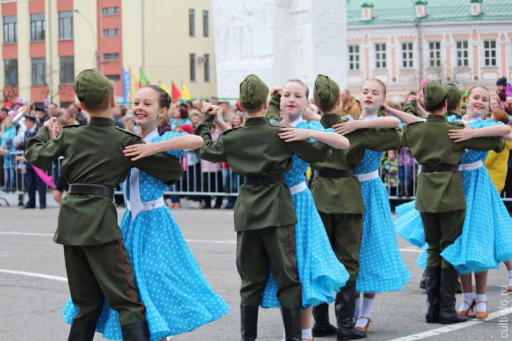 День Победы в Вологде