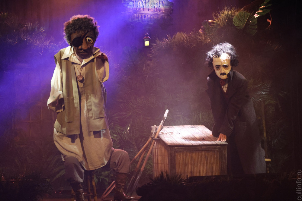 Спектакль «Золотой жук» театра кукол «Теремок» по произведениям Эдгара По