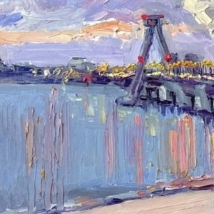 Юлия Антонова. Октябрьский мост. 2024
