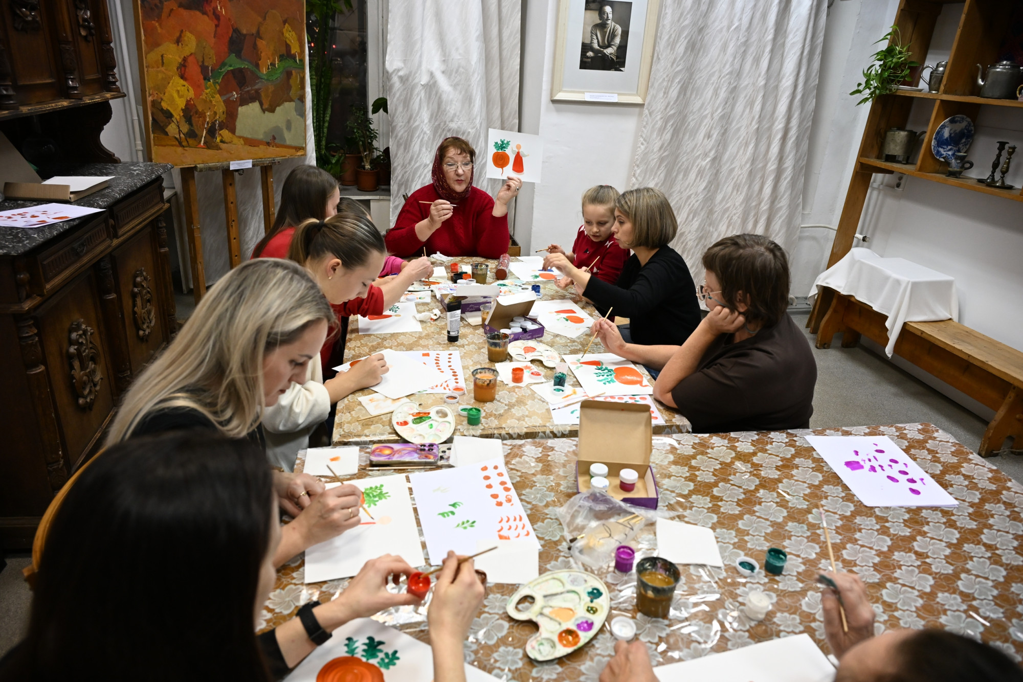 «Ночь искусств» в Вологодской областной картинной галерее