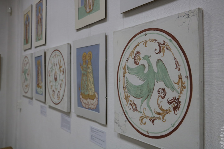 Выставка Ивана Зайцева «Краски неба и земли» в мастерской Пантелеева