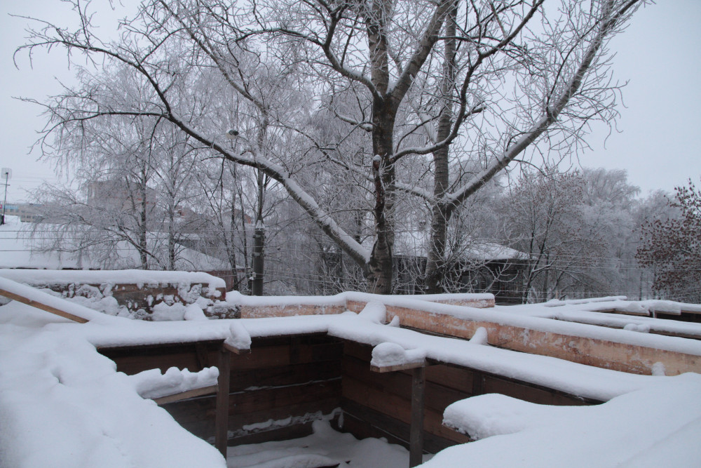 Работы на Кирова, 32. Фото 05.01.2022