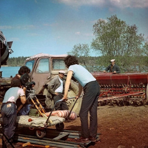 Процесс съемок фильма «Калина красная»