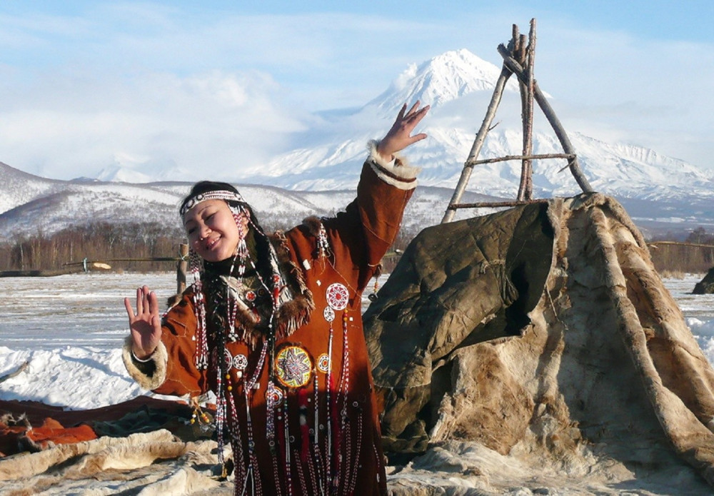 Кадр из фильма «Малые народы большой страны. Камчатка»