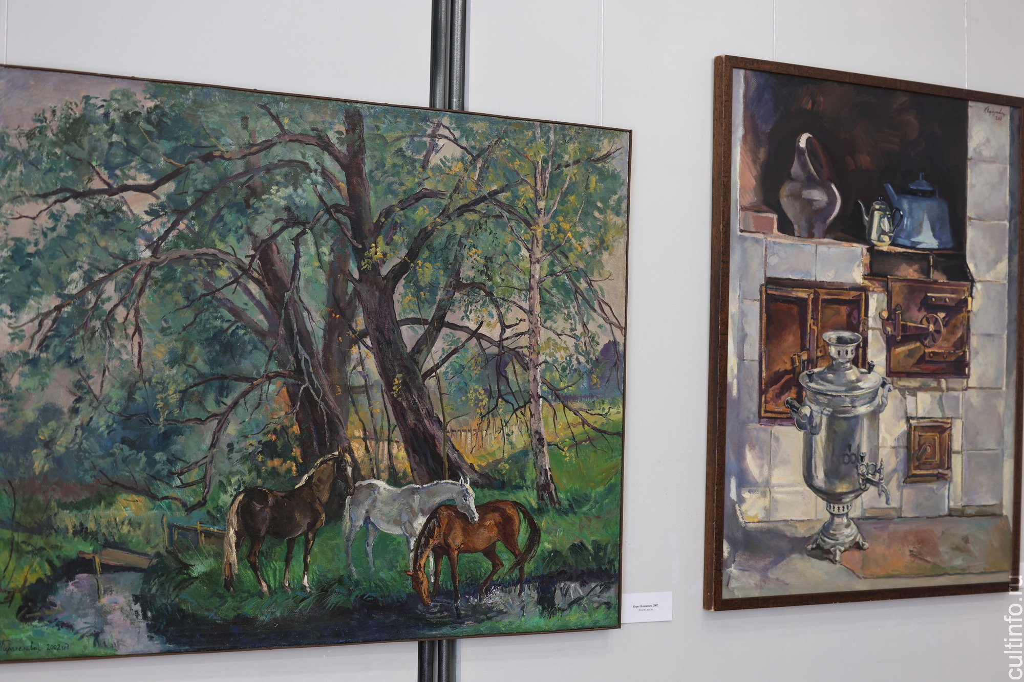 С романтическим реализмом Марии Переяславец знакомит вологжан картинная галерея 